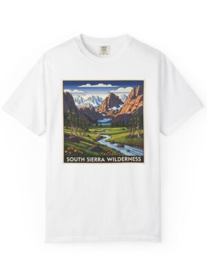 South Sierra Wilderness WPA Style Unisex T-shirt