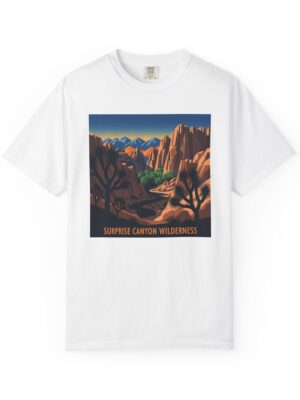 Surprise Canyon Wilderness WPA Style Unisex T-shirt