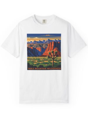 Table Mountain Wilderness WPA Style Unisex T-shirt