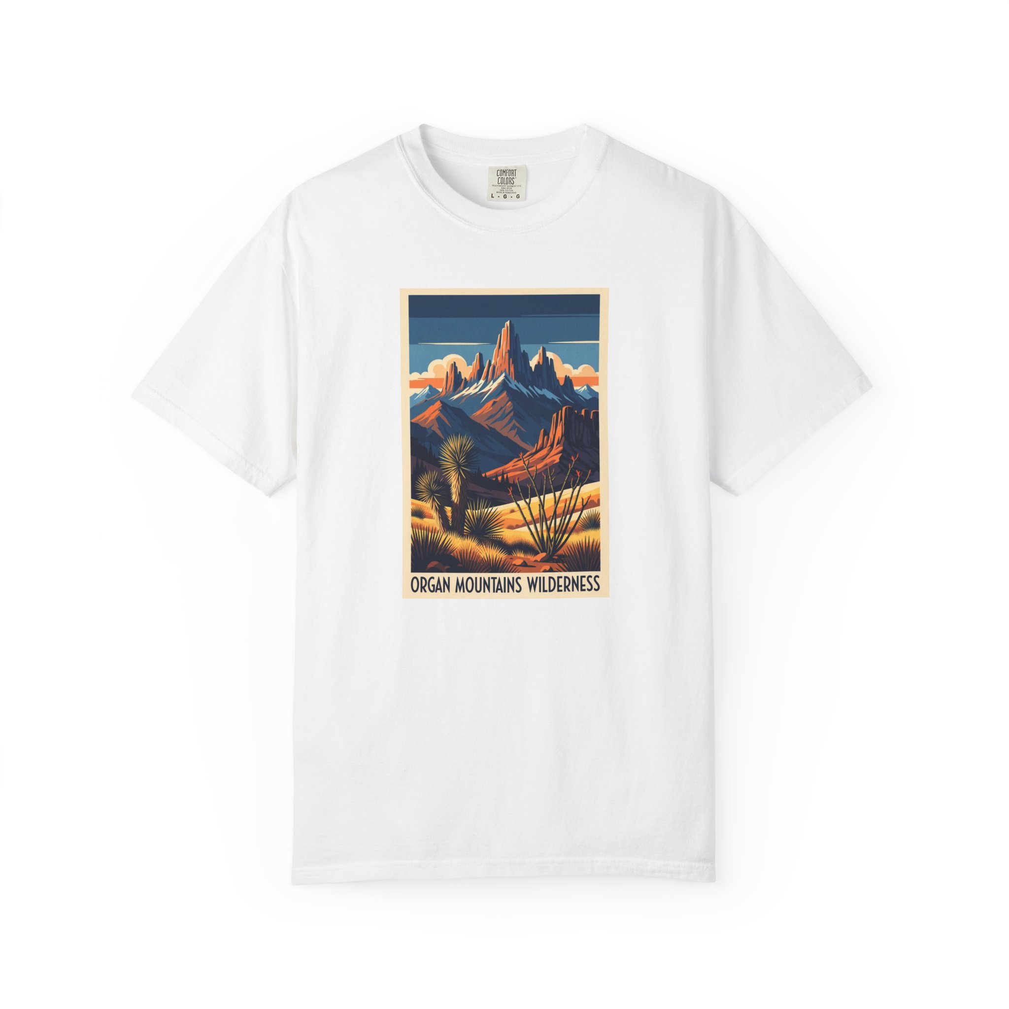 Organ Mountains Wilderness WPA Style Unisex T-shirt