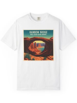 Rainbow Bridge National Monument WPA Style Unisex T-shirt