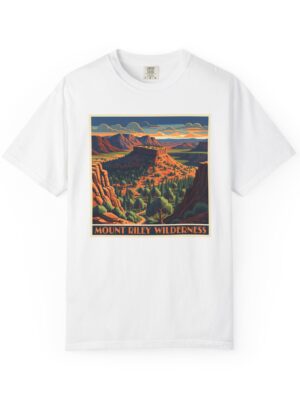 Mount Riley Wilderness WPA Style Unisex T-shirt