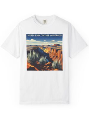 North Fork Owyhee Wilderness WPA Style Unisex T-shirt