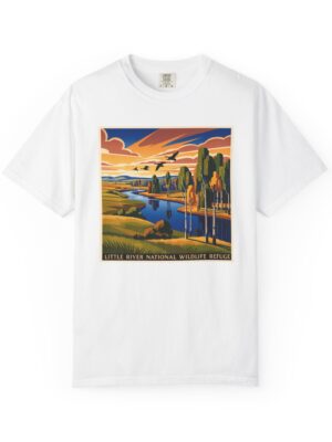 Little River National Wildlife Refuge WPA Style Unisex T-shirt