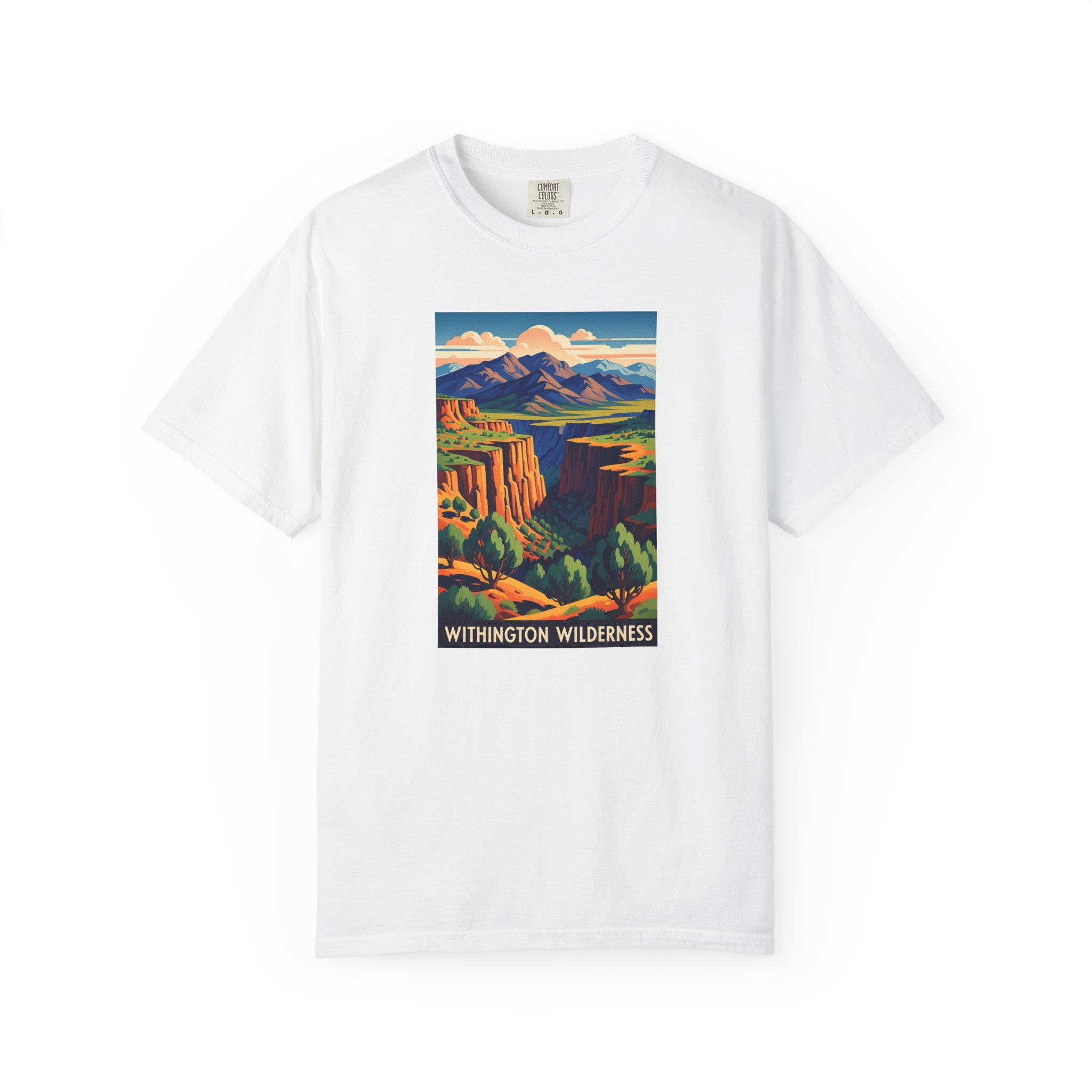 Withington Wilderness WPA Style Unisex T-shirt