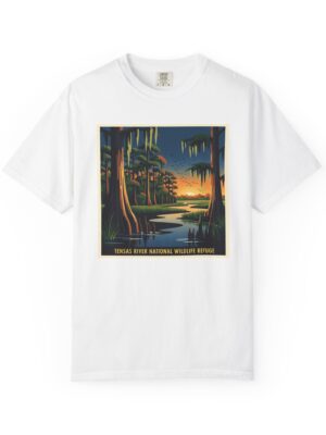 Tensas River National Wildlife Refuge WPA Style Unisex T-shirt