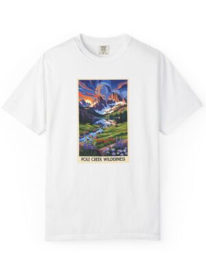 Pole Creek Wilderness WPA Style Unisex T-shirt