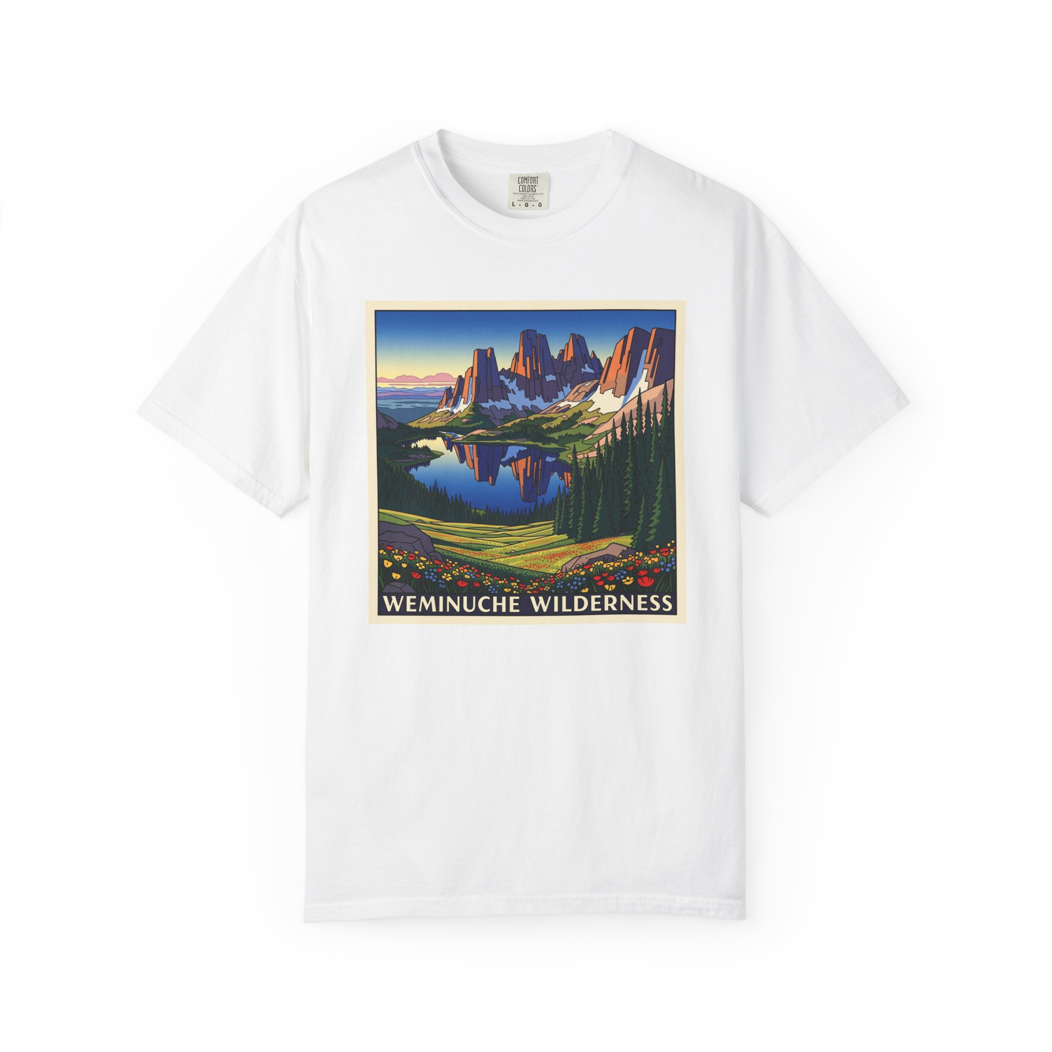 Weminuche Wilderness WPA Style Unisex T-shirt