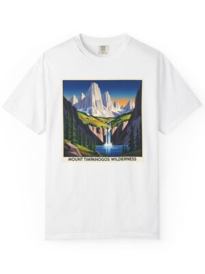 Mount Timpanogos Wilderness WPA Style Unisex T-shirt