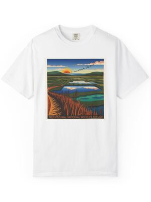 Monument Rock Wilderness WPA Style Unisex T-shirt