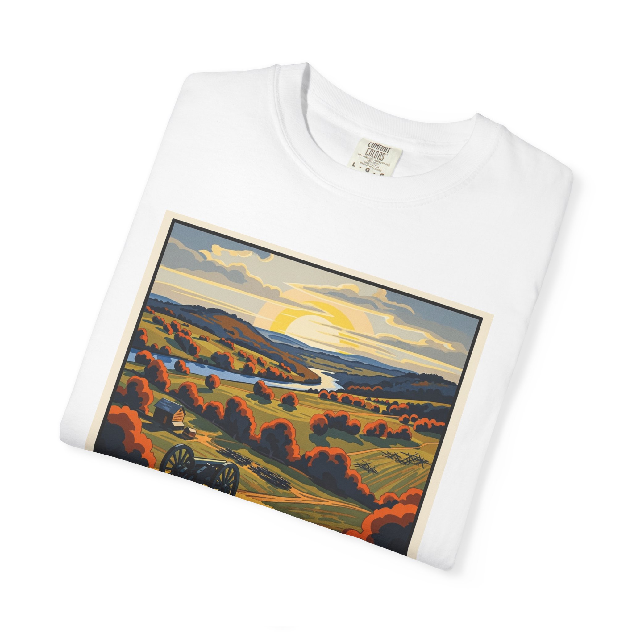 Miller Peak Wilderness WPA Style Unisex T-shirt - Image 3