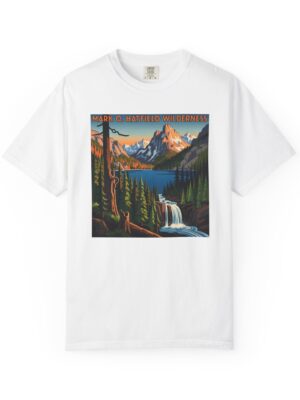 Mark O. Hatfield Wilderness WPA Style Unisex T-shirt