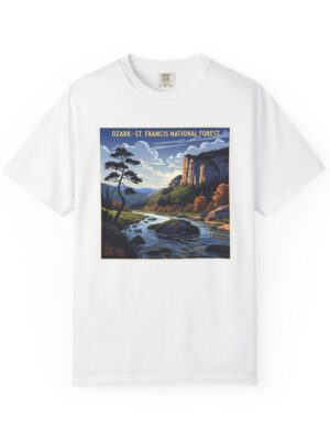 Ozark–St. Francis National Forest WPA Style Unisex T-shirt