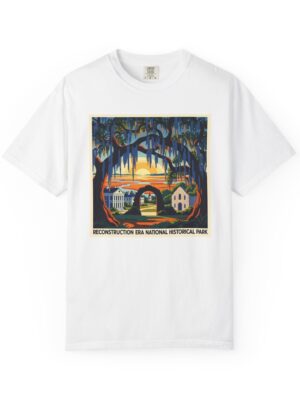 Reconstruction Era National Historical Park WPA Style Unisex T-shirt