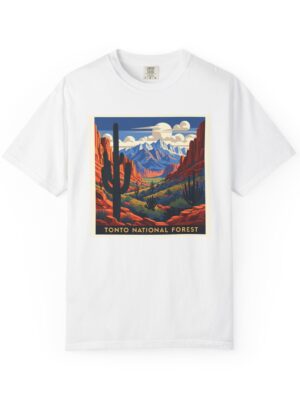 Tonto National Forest WPA Style Unisex T-shirt