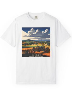 Shiloh National Military Park WPA Style Unisex T-shirt