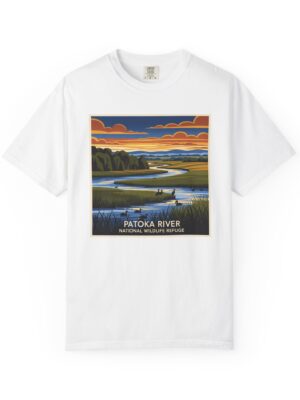 Patoka River National Wildlife Refuge WPA Style Unisex T-shirt