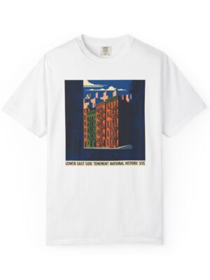 Lower East Side Tenement National Historic Site WPA Style Unisex T-shirt