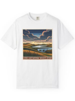 Lord's Lake National Wildlife Refuge WPA Style Unisex T-shirt
