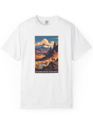 San Andres National Wildlife Refuge WPA Style Unisex T-shirt