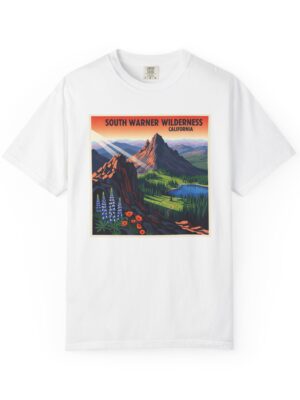 South Warner Wilderness WPA Style Unisex T-shirt