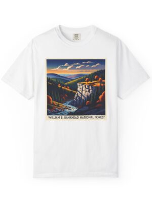 William B. Bankhead National Forest WPA Style Unisex T-shirt