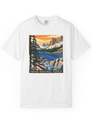 Tahoe National Forest WPA Style Unisex T-shirt