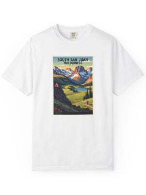 South San Juan Wilderness WPA Style Unisex T-shirt