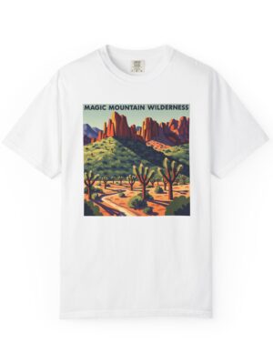 Magic Mountain Wilderness WPA Style Unisex T-shirt