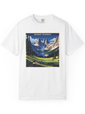 Washakie Wilderness WPA Style Unisex T-shirt