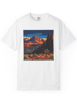 Newberry Mountains Wilderness WPA Style Unisex T-shirt