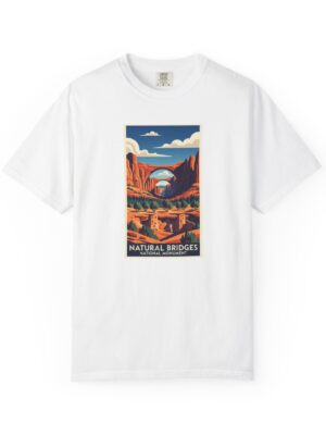 Natural Bridges National Monument WPA Style Unisex T-shirt