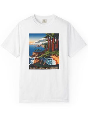 Phillip Burton Wilderness WPA Style Unisex T-shirt
