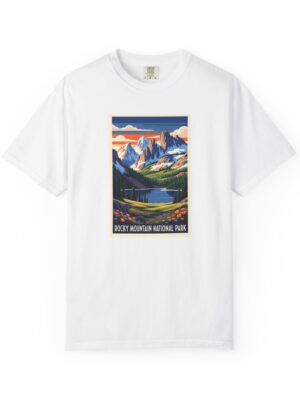 Rocky Mountain National Park WPA Style Unisex T-shirt