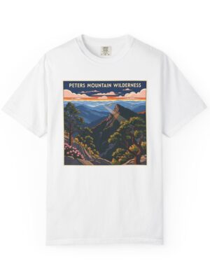 Peters Mountain Wilderness WPA Style Unisex T-shirt