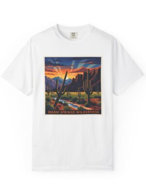 Warm Springs Wilderness WPA Style Unisex T-shirt
