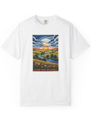 Soldier Creek Wilderness WPA Style Unisex T-shirt