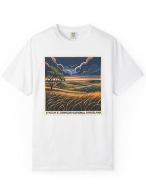 Lyndon B. Johnson National Grassland WPA Style Unisex T-shirt