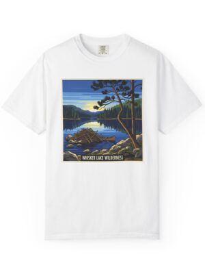 Whisker Lake Wilderness WPA Style Unisex T-shirt