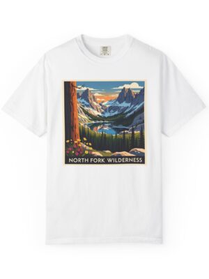 North Fork Wilderness WPA Style Unisex T-shirt