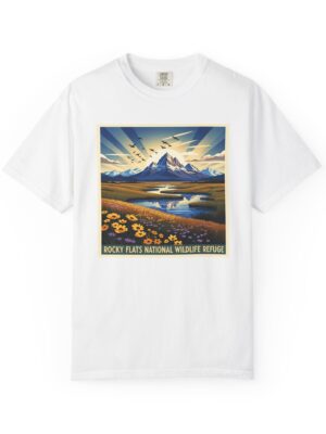 Rocky Flats National Wildlife Refuge WPA Style Unisex T-shirt