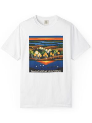 Tamarac National Wildlife Refuge WPA Style Unisex T-shirt