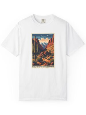Mount Tipton Wilderness WPA Style Unisex T-shirt