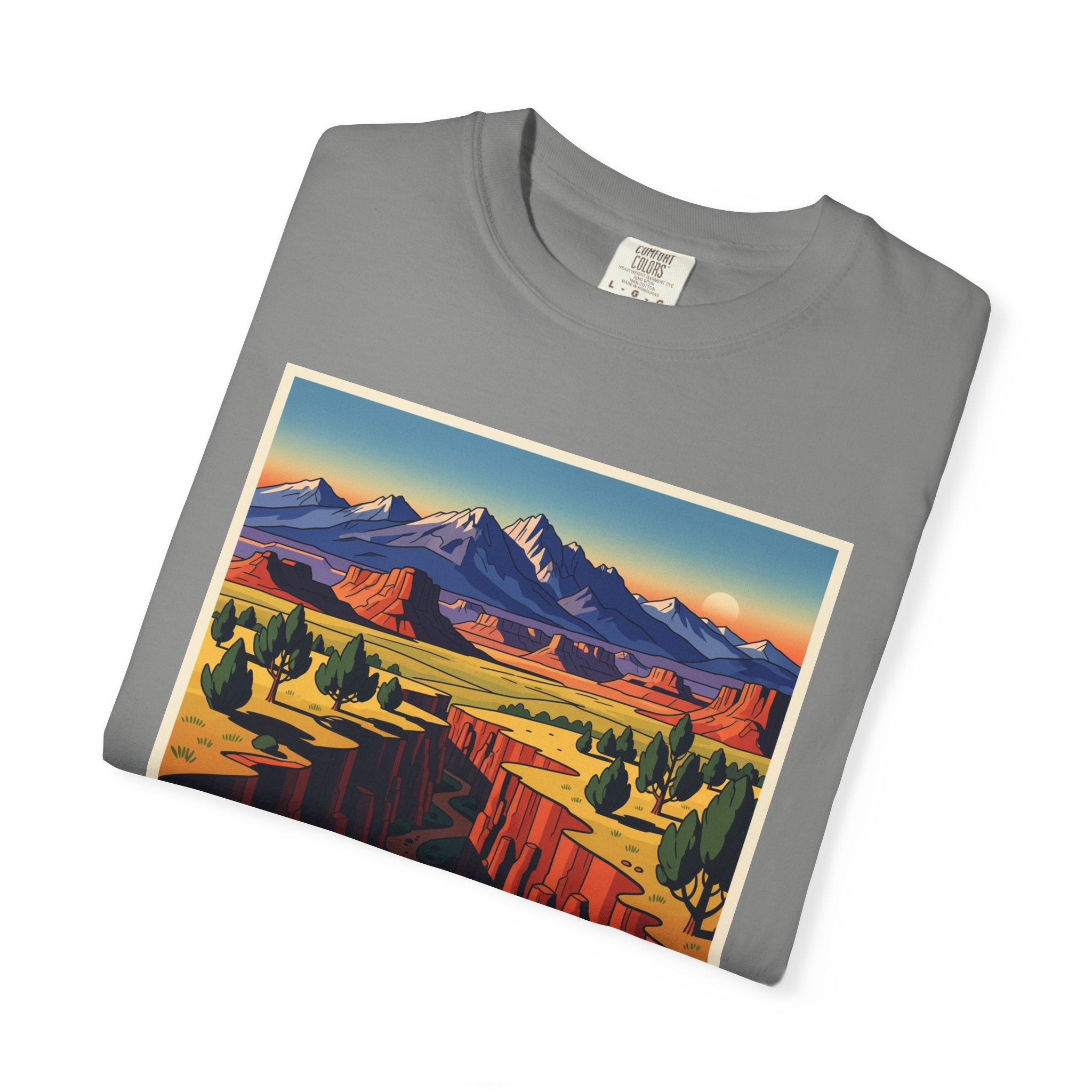 Sabinoso Wilderness WPA Style Unisex T-shirt - Image 9