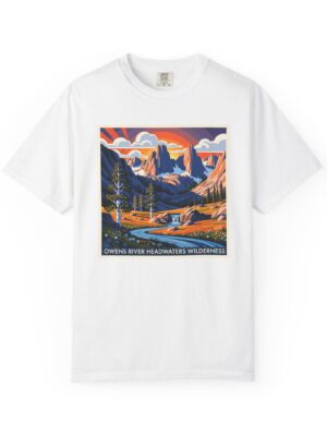 Owyhee River Wilderness WPA Style Unisex T-shirt