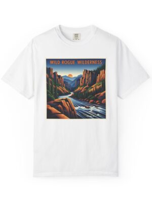 Wild Rogue Wilderness WPA Style Unisex T-shirt