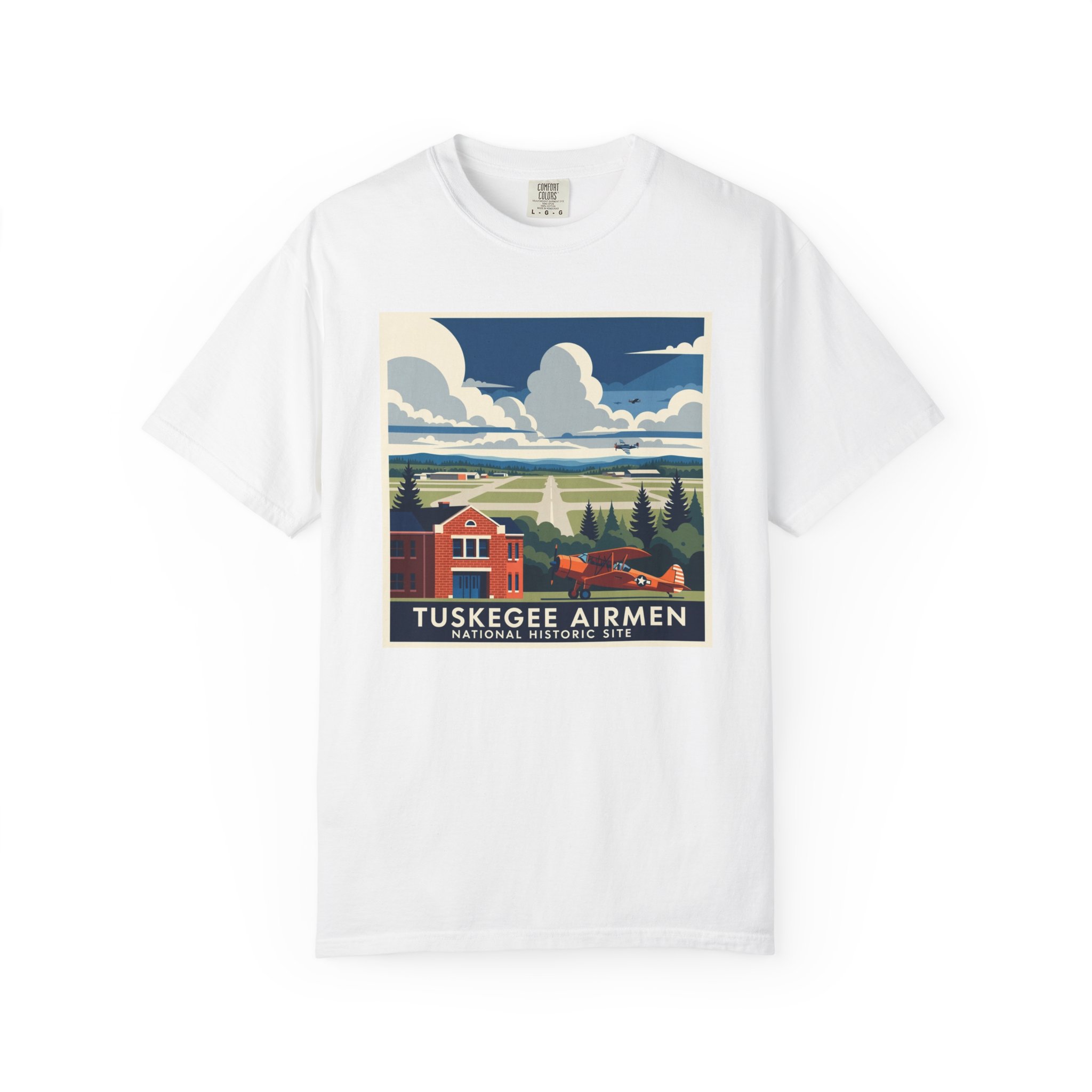 Tuskegee Airmen National Historic Site WPA Style Unisex T-shirt