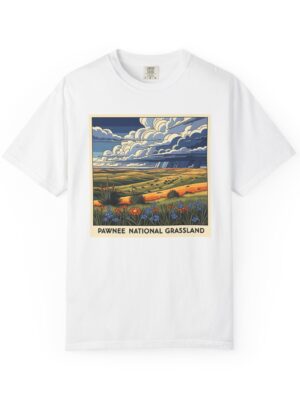 Pawnee National Grassland WPA Style Unisex T-shirt