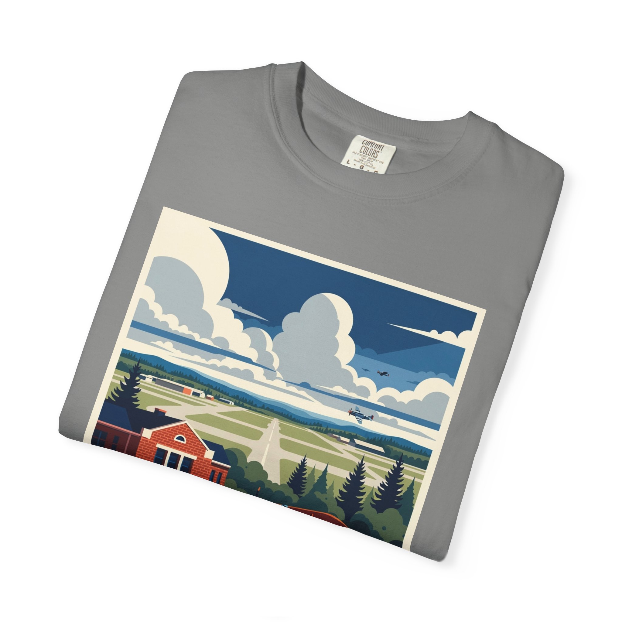 Tuskegee Airmen National Historic Site WPA Style Unisex T-shirt - Image 9