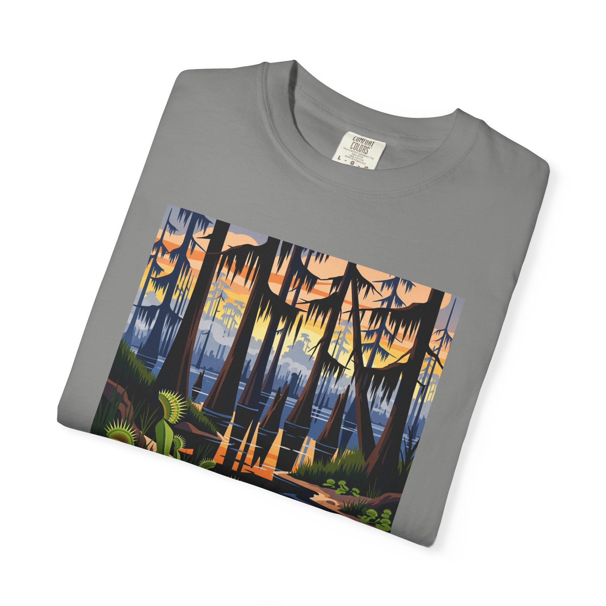 Pond Pine Wilderness WPA Style Unisex T-shirt - Image 9